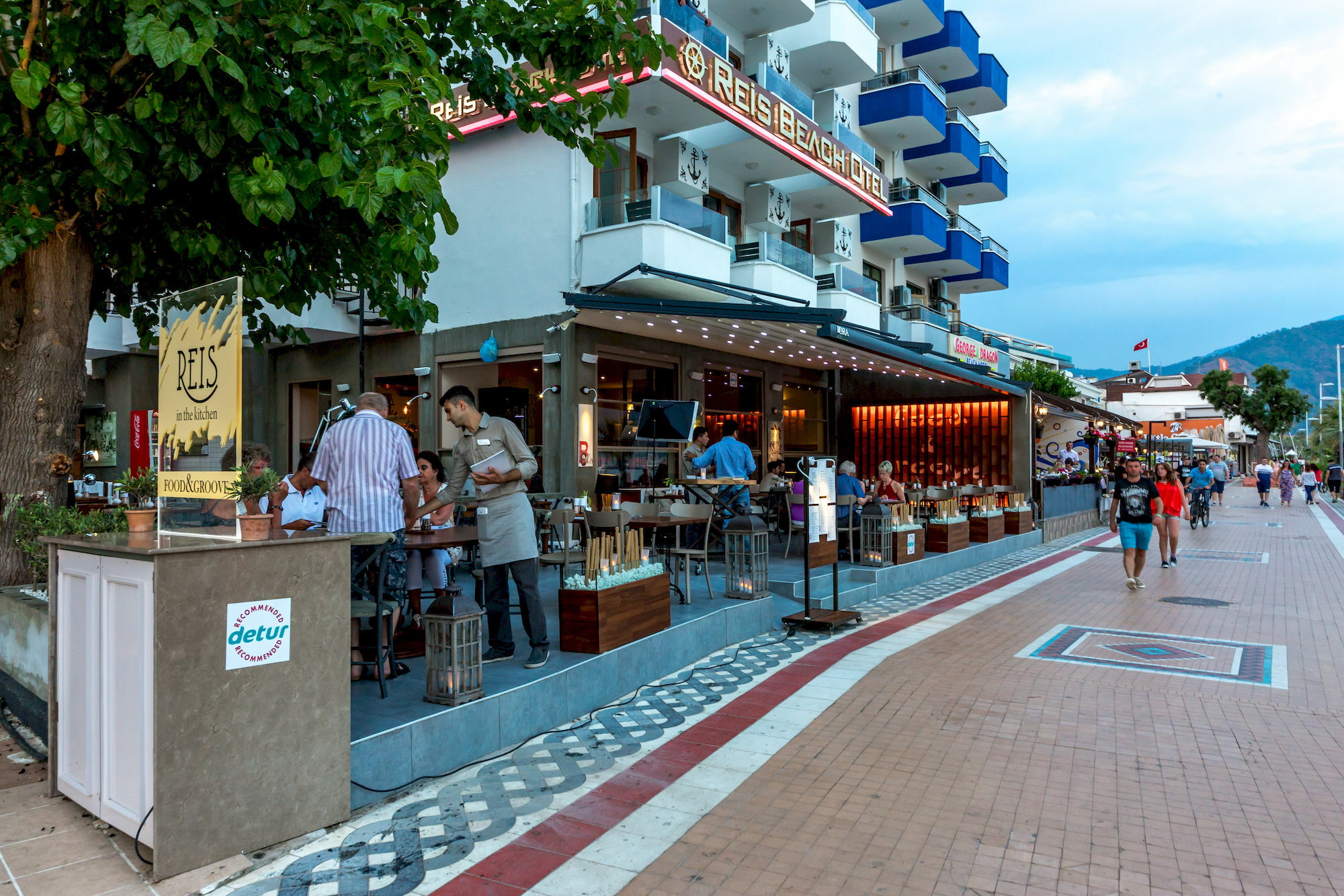 Reis Beach Hotel Marmaris Buitenkant foto